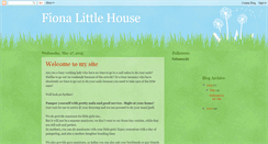 Desktop Screenshot of fionalittlehouse.blogspot.com