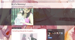 Desktop Screenshot of blvsmommy.blogspot.com