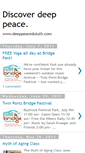 Mobile Screenshot of deeppeaceduluth.blogspot.com