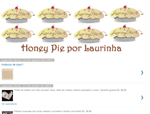 Tablet Screenshot of honeypiebylaurinha.blogspot.com