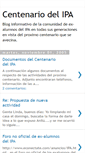 Mobile Screenshot of centenarioipa.blogspot.com
