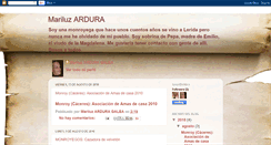 Desktop Screenshot of mariluzardura.blogspot.com