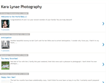 Tablet Screenshot of karalynaephotography.blogspot.com