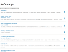 Tablet Screenshot of mudescargas.blogspot.com