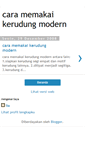 Mobile Screenshot of liacaramemakaikerudungmodern.blogspot.com