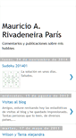 Mobile Screenshot of mauriciorivadeneira.blogspot.com