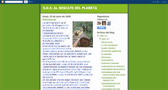 Desktop Screenshot of medioambienteprotector.blogspot.com