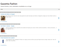 Tablet Screenshot of gazzettafashion.blogspot.com