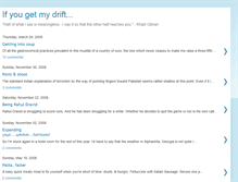 Tablet Screenshot of gettingthedrift.blogspot.com