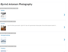 Tablet Screenshot of antonsenfoto.blogspot.com