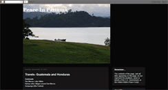 Desktop Screenshot of peaceinpanama.blogspot.com