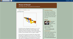 Desktop Screenshot of houseandhound.blogspot.com