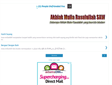 Tablet Screenshot of akhlakrasulullahsaw.blogspot.com