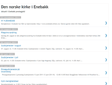 Tablet Screenshot of enebakk-kirken.blogspot.com
