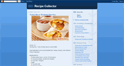 Desktop Screenshot of collectingrecipes.blogspot.com