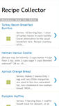 Mobile Screenshot of collectingrecipes.blogspot.com