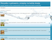 Tablet Screenshot of gotujsmacznieizdrowo.blogspot.com