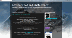 Desktop Screenshot of loveforfoodandphotography.blogspot.com