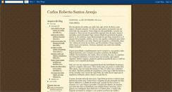 Desktop Screenshot of carlosrobertosantosaraujo.blogspot.com