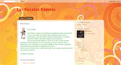 Desktop Screenshot of lasrecetasrapidas.blogspot.com