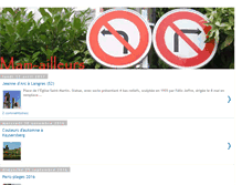 Tablet Screenshot of mamailleurs.blogspot.com