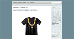 Desktop Screenshot of jabbawockeez-mask-and-gloves.blogspot.com