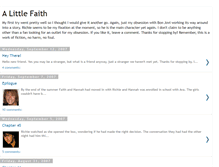 Tablet Screenshot of faith-rssfanfic.blogspot.com