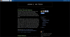 Desktop Screenshot of johnstechblog-john.blogspot.com