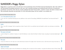 Tablet Screenshot of peggydylan.blogspot.com