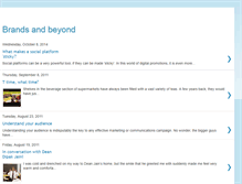 Tablet Screenshot of brandsandbeyond.blogspot.com