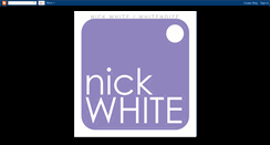 Desktop Screenshot of nickwhitenoize.blogspot.com