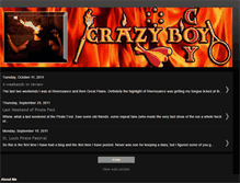 Tablet Screenshot of crazyboycoy.blogspot.com