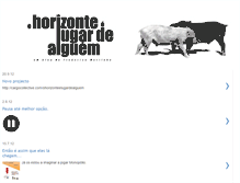 Tablet Screenshot of ohorizonteelugardealguem.blogspot.com