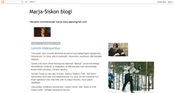 Desktop Screenshot of marja-siskonblogi.blogspot.com