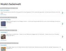 Tablet Screenshot of nicolessocken.blogspot.com