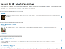 Tablet Screenshot of geniaiscondominhas.blogspot.com