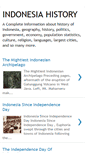 Mobile Screenshot of indonesian-history.blogspot.com