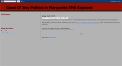 Desktop Screenshot of marquettecountyems.blogspot.com