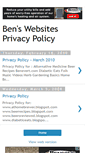 Mobile Screenshot of bensprivacypolicy.blogspot.com