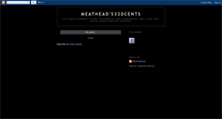 Desktop Screenshot of meathead320.blogspot.com