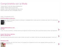 Tablet Screenshot of comprometidaconlamoda.blogspot.com