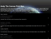 Tablet Screenshot of canvasprintman.blogspot.com