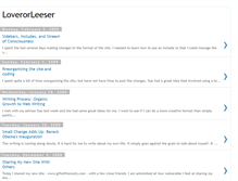 Tablet Screenshot of loverorleeser.blogspot.com