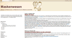 Desktop Screenshot of maskenwesen.blogspot.com