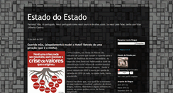 Desktop Screenshot of estadodoestado.blogspot.com