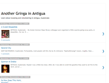 Tablet Screenshot of gringainantigua.blogspot.com