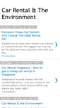 Mobile Screenshot of carrentaltheenvironment.blogspot.com