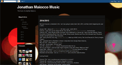 Desktop Screenshot of jonmmusic.blogspot.com