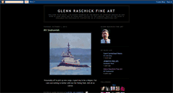 Desktop Screenshot of glennraschickfineart.blogspot.com