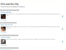 Tablet Screenshot of chisandthecity.blogspot.com